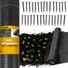 Agrofiber Agrofelt Weed Mat Mulching 1.1X50 M UV + Anchors
