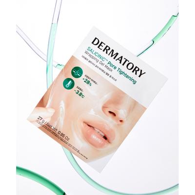 Dermatory [new Sebum Pore Care] Salisenic Pore Tightening Wrapping Gel Mask 3ea
