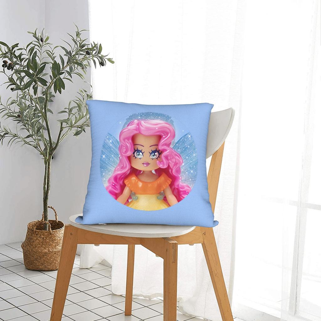 Pillow Case Girls Game Royale High Graphic Pillow Cover For Sofa Home Decor Funny Pillowcases