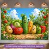 2D Flat Backdrop1pc Polyester Banner Decor For Living Room Bedroom Office Birthday Anniversary Decor Party Backdrop