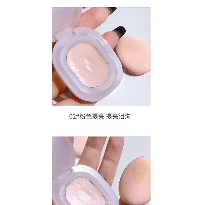 Smooth Hydrating Face Highlighter Cream Brighten Skin Tone Non Cakey Beauty Makeup