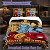Personalized 3Pcs Bedding SetOne Piece Custom Text Duvet Cover Pillowcase Set Bedroom Gift