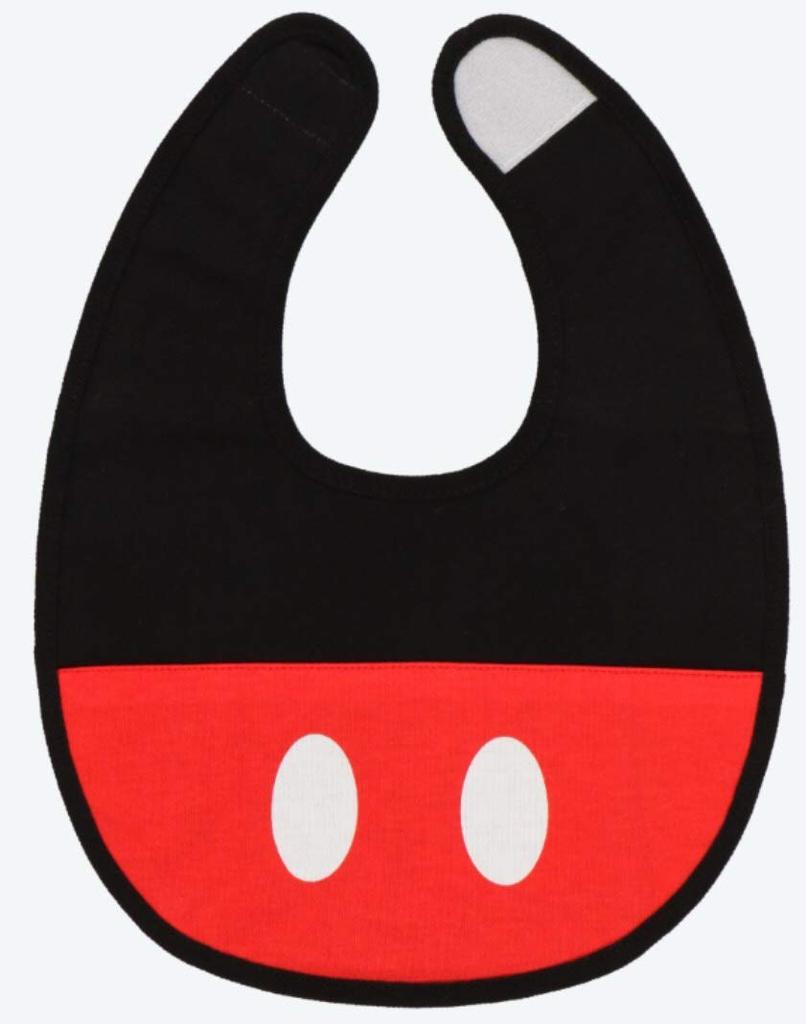 Mickey Mouse Baby Bib Hair Set Bib BABY Baby Case Tokyo Disney Resort Limited Baby Shower Present Gift [TokyoDisneyResort] [Stylus & Band]