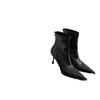 Pointed short boots women's autumn and winter 2025 new boots fleece short boots niche thin women's boots thin heel high heel boots