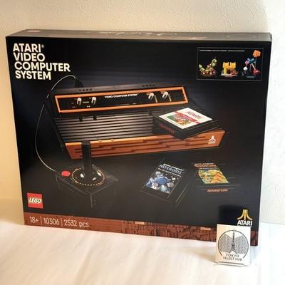 LEGO Icons 10306 Консоль Atari 2600 2532 детали Ретро-игровой набор Запечатанный 18+