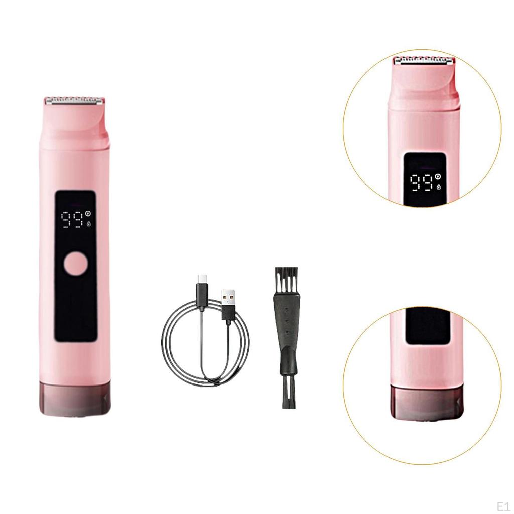 Electric Bikini Trimmer Body Shaver with Double Heads Multifunction Facial Hair Remover