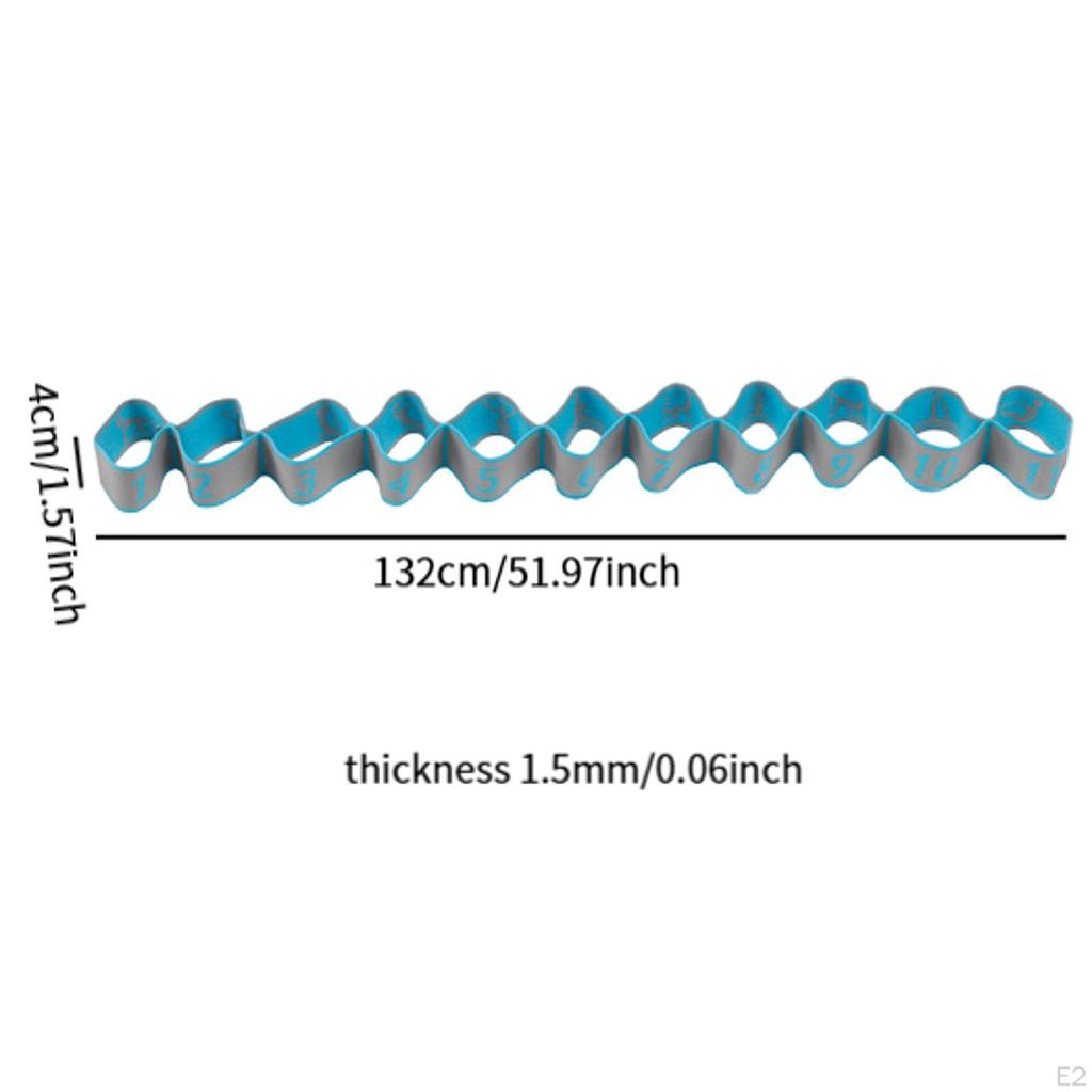 Schlaufe Yogagurt zur Flexibilitätsverbesserung im Tanz und in der Gymnastik