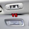 For BMW X3 G01 X4 G02 2018 - 2025 Rear Reading Light Cover Back Roof Lamp Light Panel Frame Trim Sticker Styling Accessories