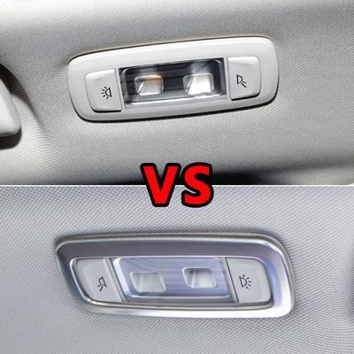 For BMW X3 G01 X4 G02 2018 - 2025 Rear Reading Light Cover Back Roof Lamp Light Panel Frame Trim Sticker Styling Accessories