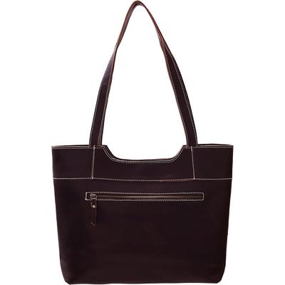 Genuine Leather Shoulder Tote Bag for Women Large Handbag Work Purse Large Shoulder Purse Work Handbag