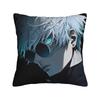 Satoru Gojo Square Pillowcases Polyester Home JJK Anime Cushion Cover Cool Decor Pillowcase 45*45