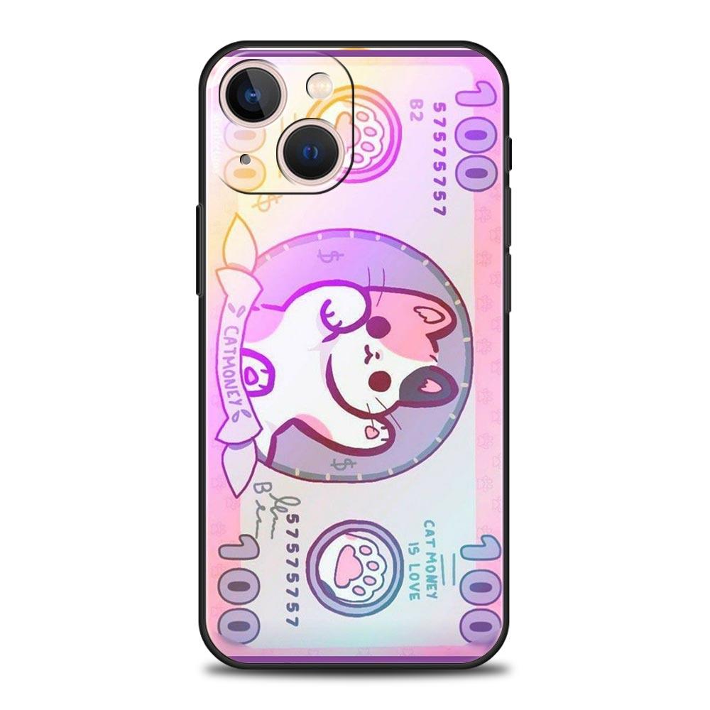 Cartoon Art Phone Case Cover for iPhone 17 16 15 14 13 12 11 Pro Max 17 Air Plus Shockproof Soft TPU Shell Fundas Capa Coque Bag