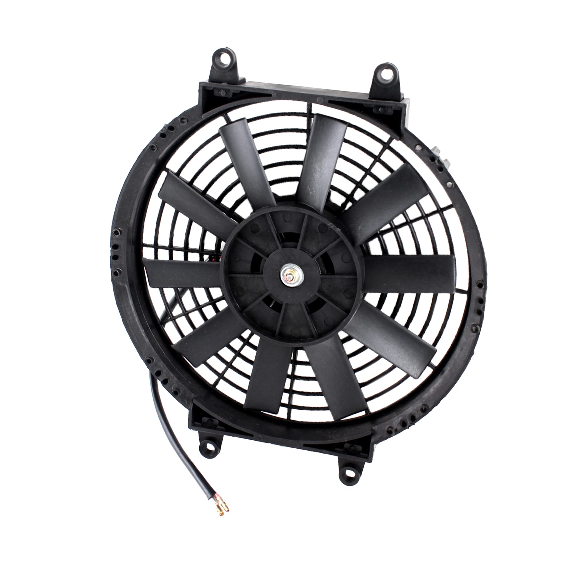 

ACROPIX Air Conditioner Cooling Fan, Electric Radiator Cooling Fan, 25cm, 24V, 3A, 10 Blades, Black, 1 Piece