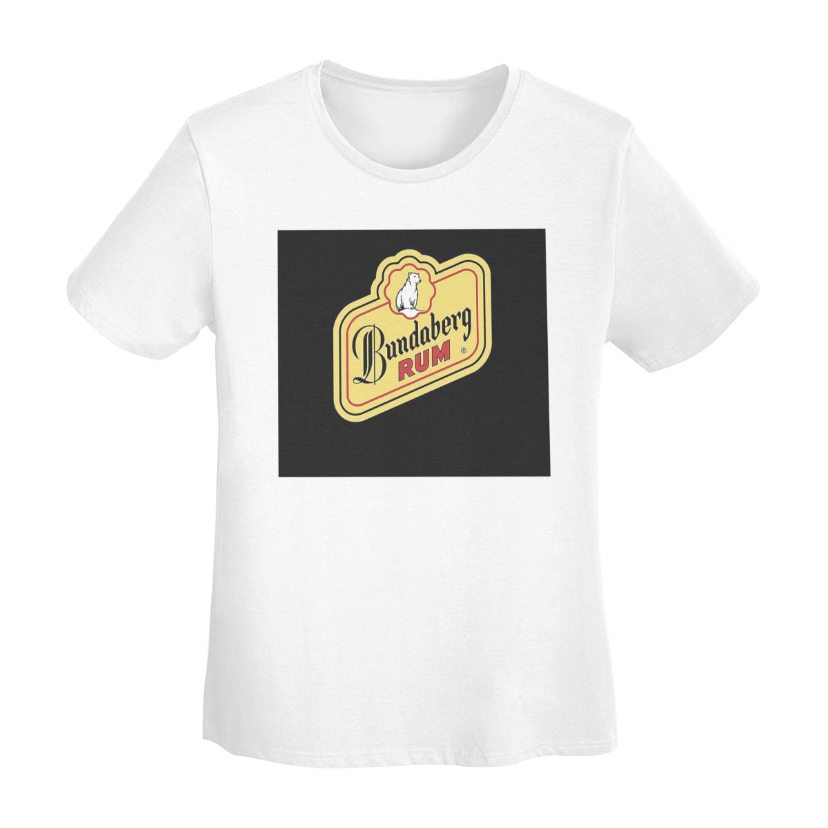 Official Merchandise Of Bundaberg Rum Logo Classic TShirt Women Short Sleeve T Shirts ONeck Clothes Cotton Tees Streetwear S