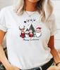 Christmas T-shirt, Christmas Lights Shirt, Christmas Family Top, Holiday Gift