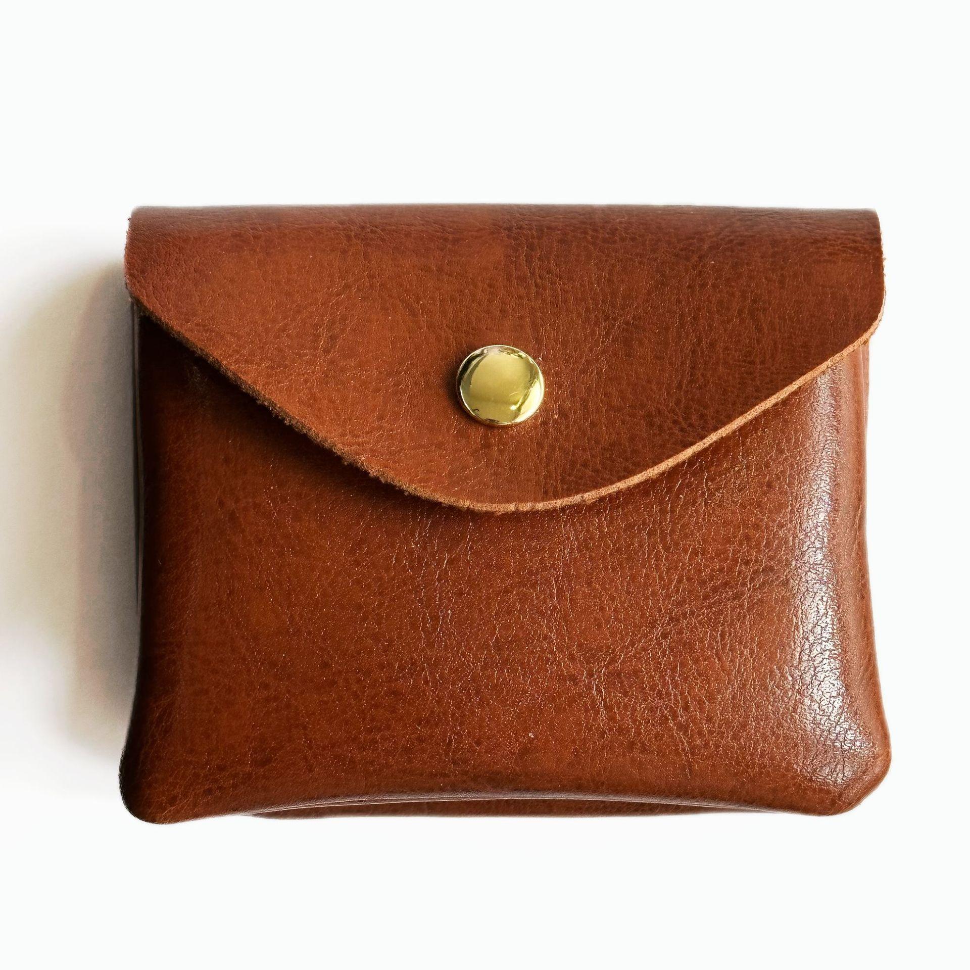 

Новая двухслойная сумочка для помады, женская сумка, легкая сумочка для наушников, сумка для ключей Temperament. коричневый