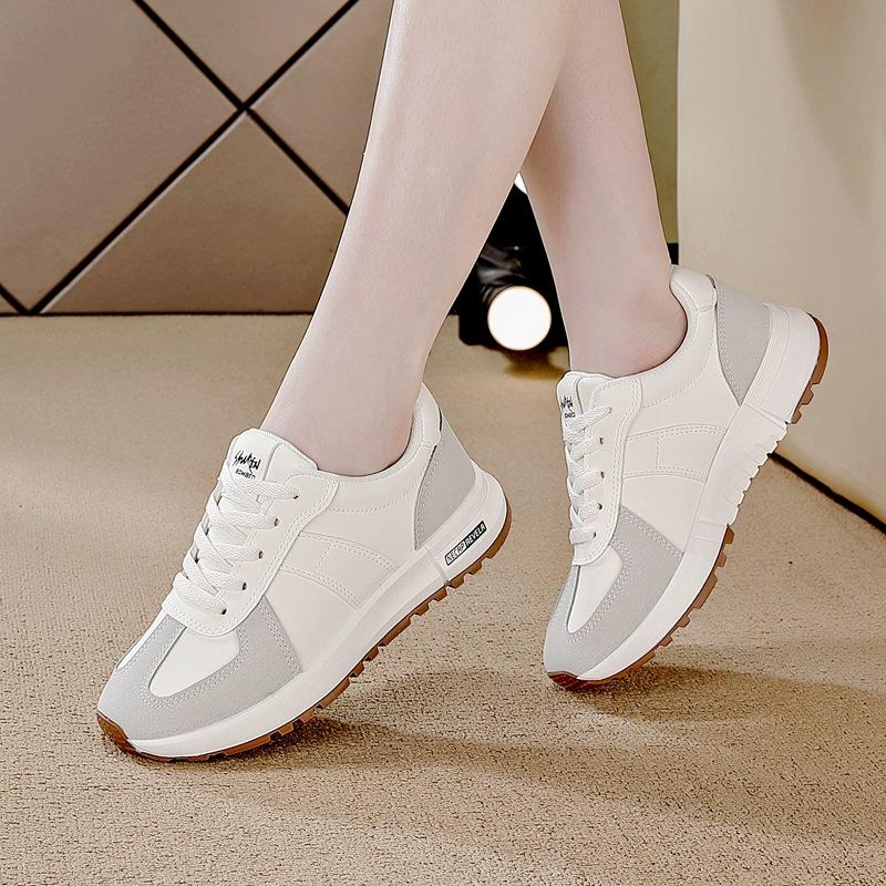 Domestic sports shoes spring and autumn new casual leather student shoes lightweight running shoes