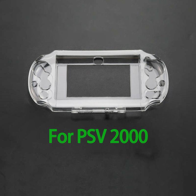 1PC Plastic Clear Crystal Hard Shell Case Cover For 3DS New 3DS XL LL For NDS Lite NDSL NDSi XL LL For PSP 2000 3000 PSV 1000
