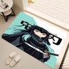 1pc Demon Slayer characters Print Area Rug - Soft, Washable Non-Slip Indoor Mat, Living Room, Home Office Decorative Rug,Office Decorative