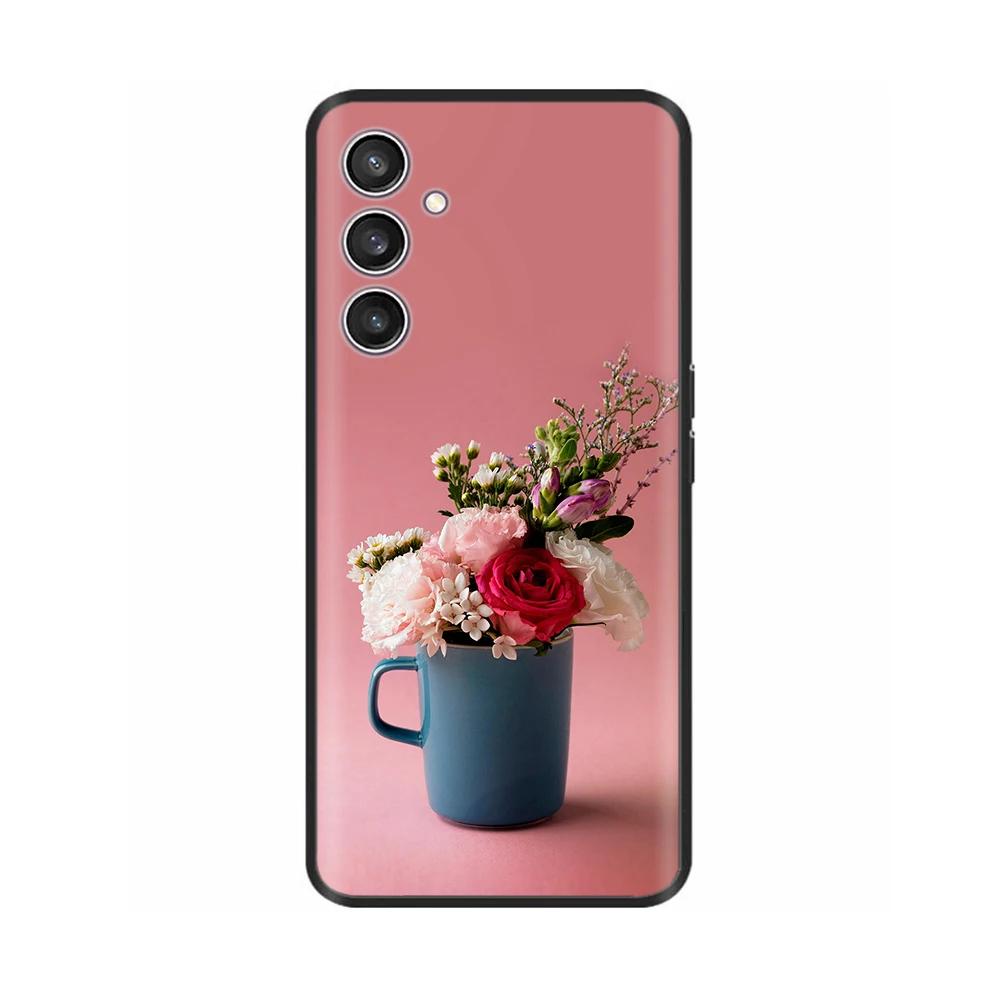 Für Samsung Galaxy S23 FE Hülle S23 Plus Stoßstange Abdeckung Schwarz Fundas Weiche Silikon Handyhülle Für Samsung S23 Ultra S 23 S23+ Hülle