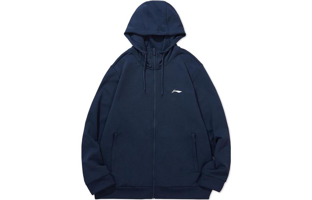 Li Ning Badminton Collection Jackets & Coats Men's Navy Blue AWDTD73-3