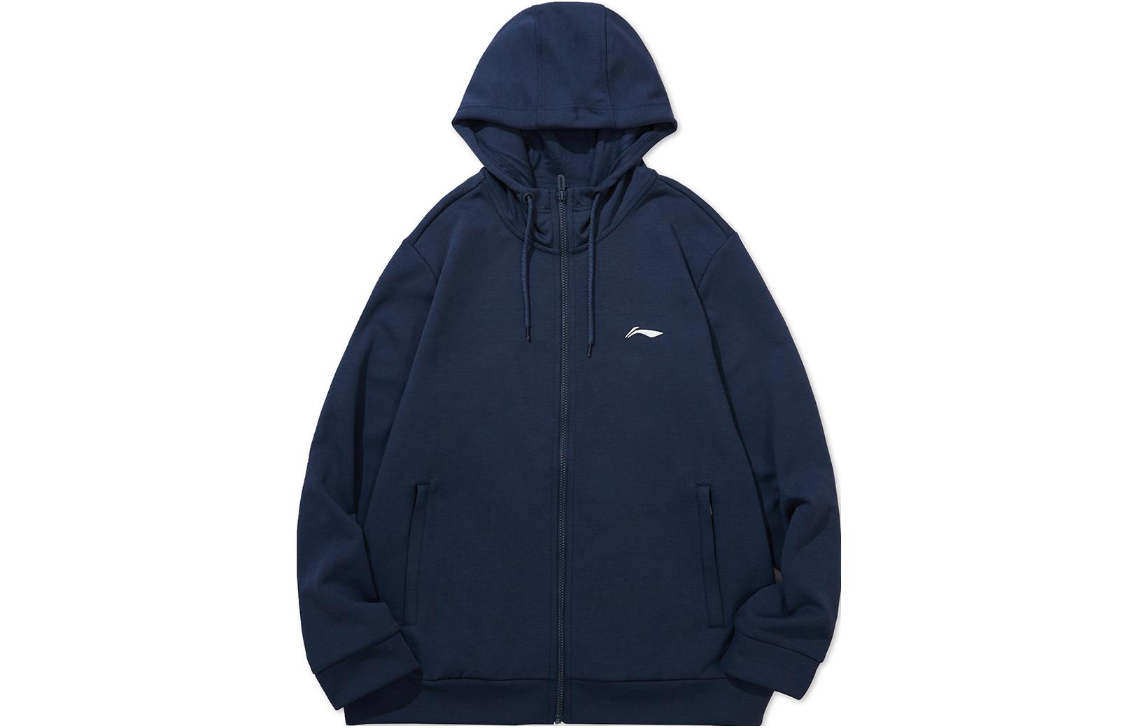 Li Ning Badminton Collection Jackets & Coats Men s Navy Blue AWDTD73-3 5XL