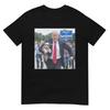 Threadrock Trump Saving A Dog Funny Political Humor Unisex Adults T-Shirt