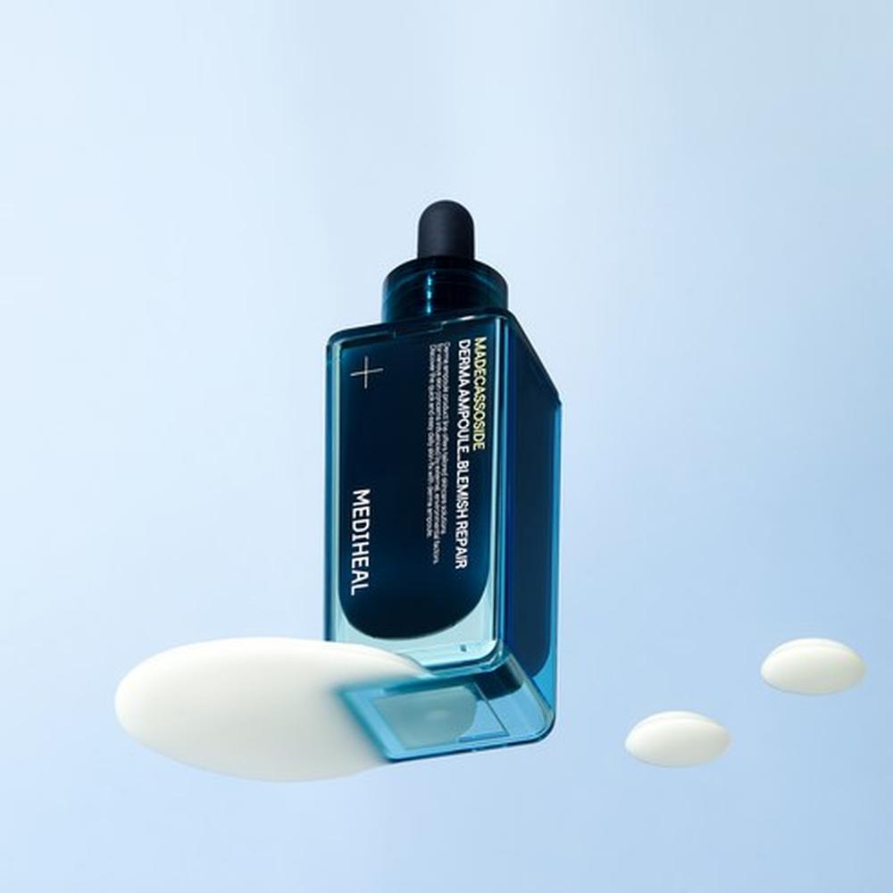 Mediheal Madecassoside Derma Ampoule Blemish Repair 50ml – Cica Repair, Skin Recovery, Korean