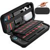 Protective Carrying Case for NS Switch 2 with Game Cards Slots Portable EVA Bag Storage Space for NS Switch 2 Accessories