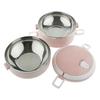 2 Layer Portable Heat Insulated Food Container Made of Stainless Steel