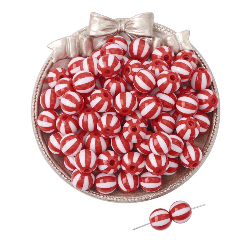 530Pcs Acrylic Beads Colored Balls Loose Spacer Beads For Diy Jewelry Finding Making