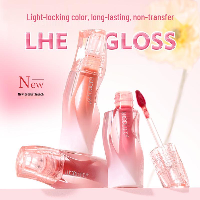 WODWOD Silky Smooth Long-Lasting Lip Glaze: Natural Nude, Light, Non-Transfer, Whitening Gloss.
