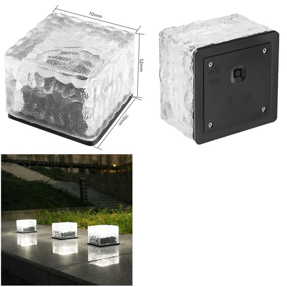 Corridors Lamp Solar Light Ice Brick Light Light Sensor
