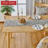 1 Stück Modischer Heißverkäufer Retro-Stil Baumwolle und Leinen Bequemer Tischläufer für Esstisch Dekorativ für Heimtisch Nuan Serie