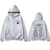 Game Hollow Knight Double Sided Print Zipper Hoodie Men Women Unisex Fashion Casual Zip Up Hoodies Male Vintage Oversized Jacket Coat