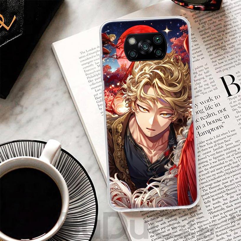 Hawks MHA My Hero A-Academy Cover For Xiaomi Poco X7 X6 X5 Pro X3 Nfc F7 Ultra Phone Case F6 F5 X4 F4 Gt F3 M6 M5S M4 M3 Print S