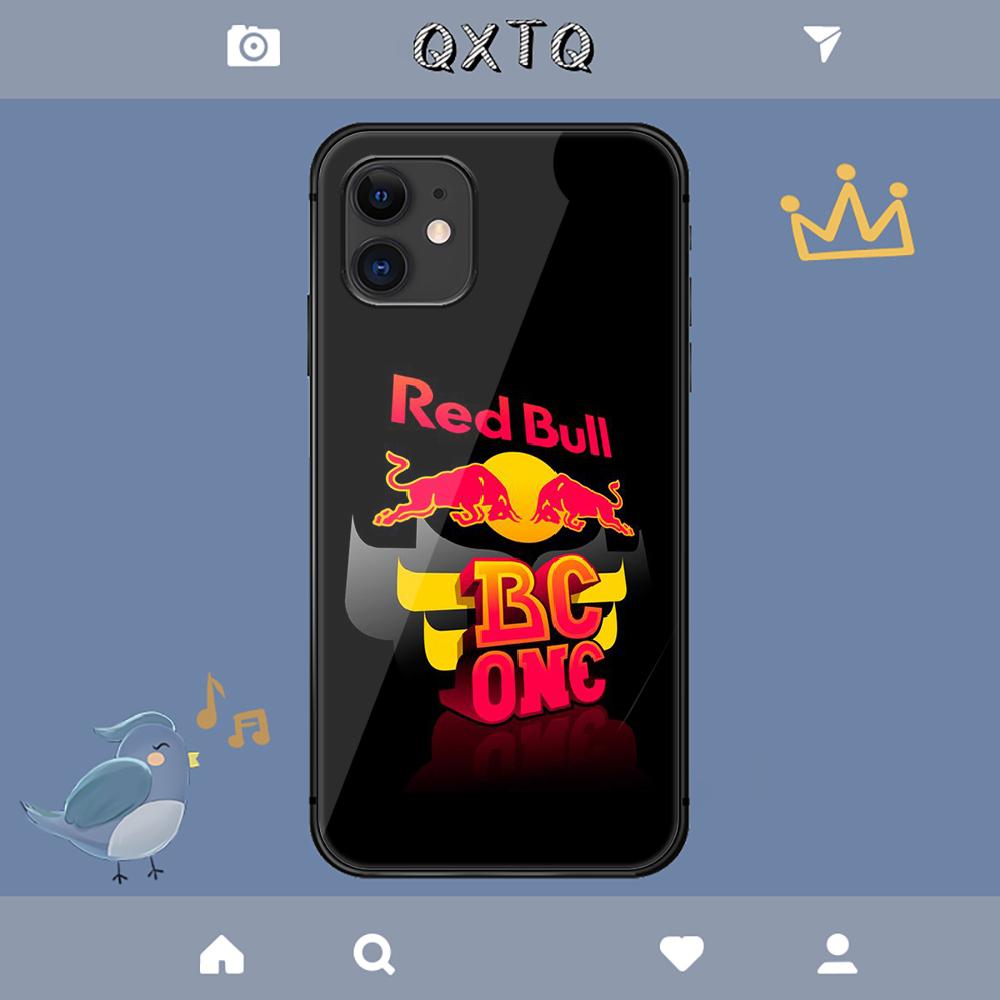 Red Drink Bulls Logo Case For iPhone Samsung Galaxy Redmi Note S 17 16 15 14 13 20 24 25 54 Pro Max Ultra Fe Tempered Glass Cover