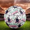 1pc Demon Slayer Kimetsu No Yaiba Football Soccer Ball Size 5 Indoor Soccer Ball Fashion Colorful  Backyard Game -Great For Sports Fans Gift HE3