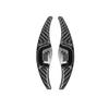 Carbon Fiber Steering Wheel Shift Paddle Cover For Hyundai Sonata 8 10-14