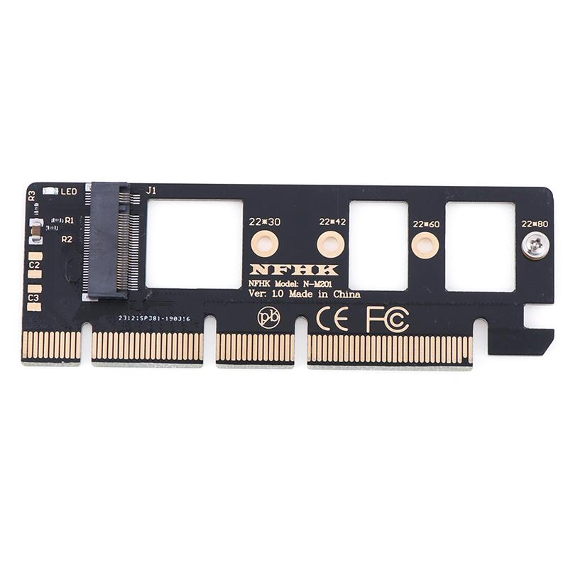 1*Nvme M.2 Ngff Ssd To Pci-E Pci Express 3.0 16X X4 Adapter Riser Card Converte