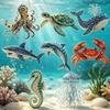 Colorful Beads Bead Craft Kit Animal Shape DIY Beadwork Kit  Desktop Display
