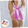 12pcs Ice Scarf Hiking Cooling Collar Cool Tie Soaked Neck Bandana Cooling Bandana Camping Ice Headband Convenient