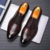 Herren Cap Toe Oxford Schuhe aus Rindsleder - Formelle Leder Business- & Hochzeitschuhe, Britischer Stil, Ganzjahres