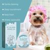 Pet no-rinse cleaning mousse, dry shampoo, and bubble bath for cats and dogs, effectively removes odors and dirt without rinsing