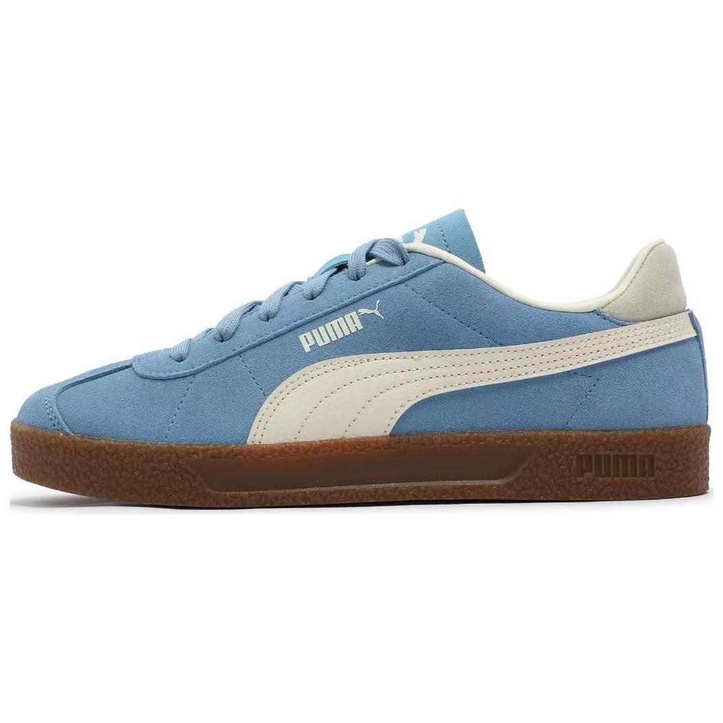 Puma Club Suede Unisex Light Blue Almond Sugar Sneakers 401514-07 EU 37