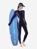 Bañador Deportivo de una Pieza de Manga Larga para Mujer Tallas Grandes 2024 con Protección Solar