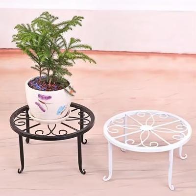 Iron Flower Pot Holder Metal Plant Holder Garden Plant Holder Balcony Home Decoration Holder