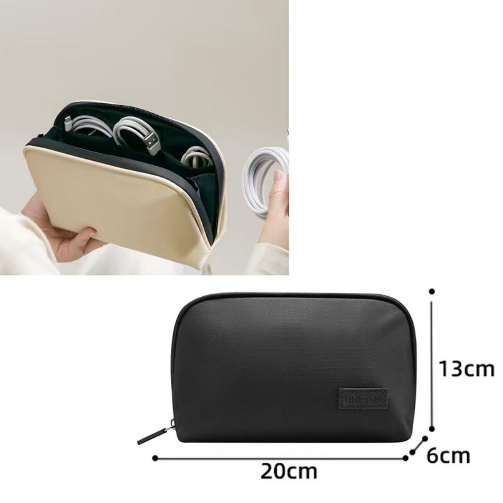 New Portable Storage Bag Waterproof Multifunctional Bank Digital Cable Case Large Capacity Earphone Case Travel