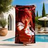 Anime C-Chainsaw M-Man Towel Extra Large Beach Towel Quick Dry Sand Free Super Absorbent Lightweight Hot