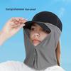 Quick-Dry Face Adjustable Sunshade Hat Curtain- Lightweight Travel for Biking, Golfing, Fishing, Outdoor Sports Adjustable Headwear
